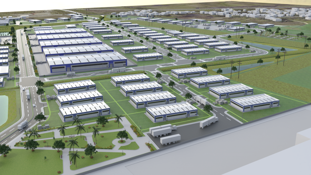 Trinidad and Tobago Phoenix Industrial Park real picture