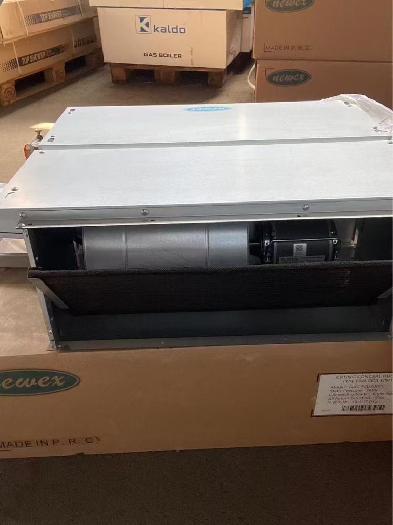 Ultra-thin fan coil units provide ultra-thin ceiling installation and fast cooling while enjoying quietness.