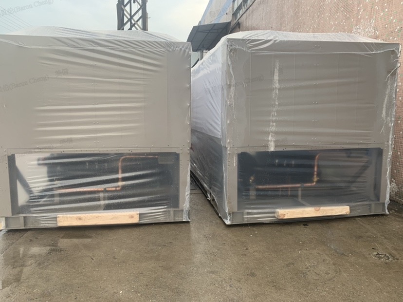 This hotel HVAC adopts air cooling system