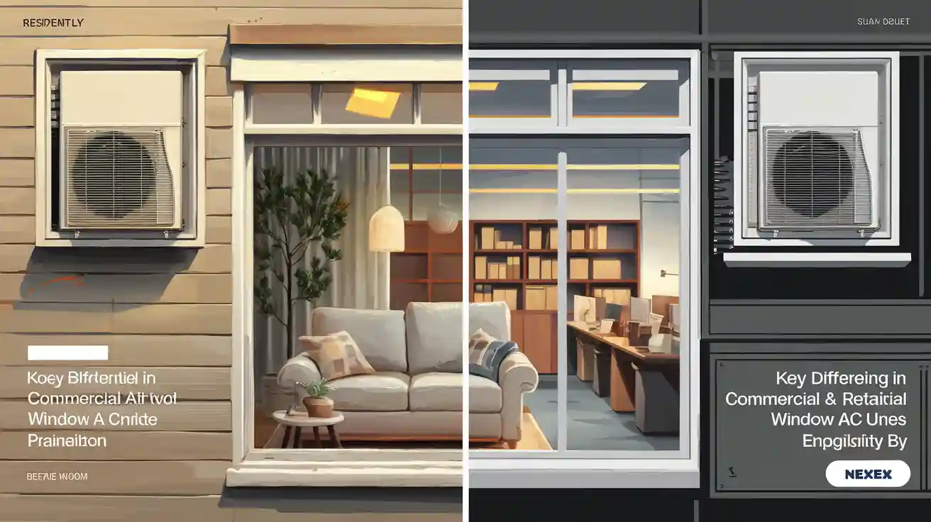 Key Differences in Commercial and Residential Window AC Units Explained by newex